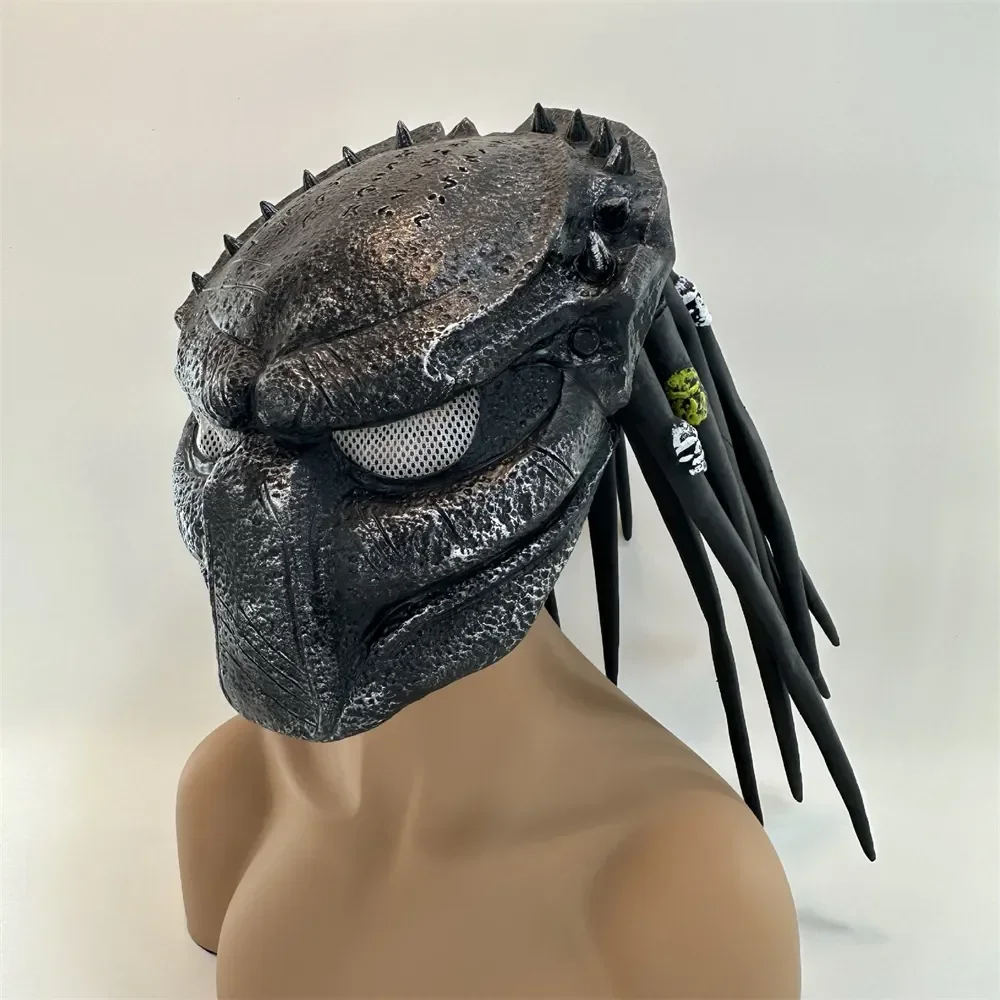Máscara de película Alien vs. Predator para adultos, máscaras de Monstruos  horribles, accesorios de Cosplay de Halloween, tamaño promedio - AliExpress, image size:1000x1000