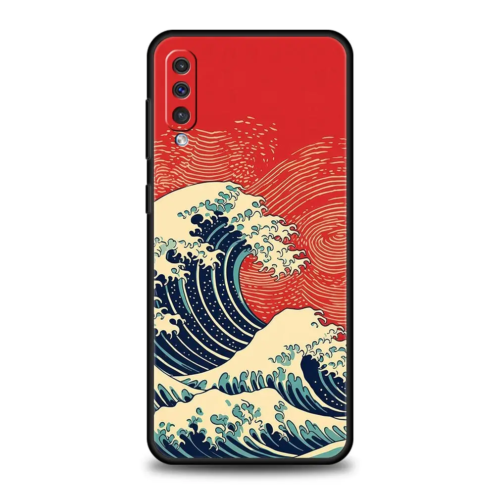 Stylish Blue Wave Phone Case Cover