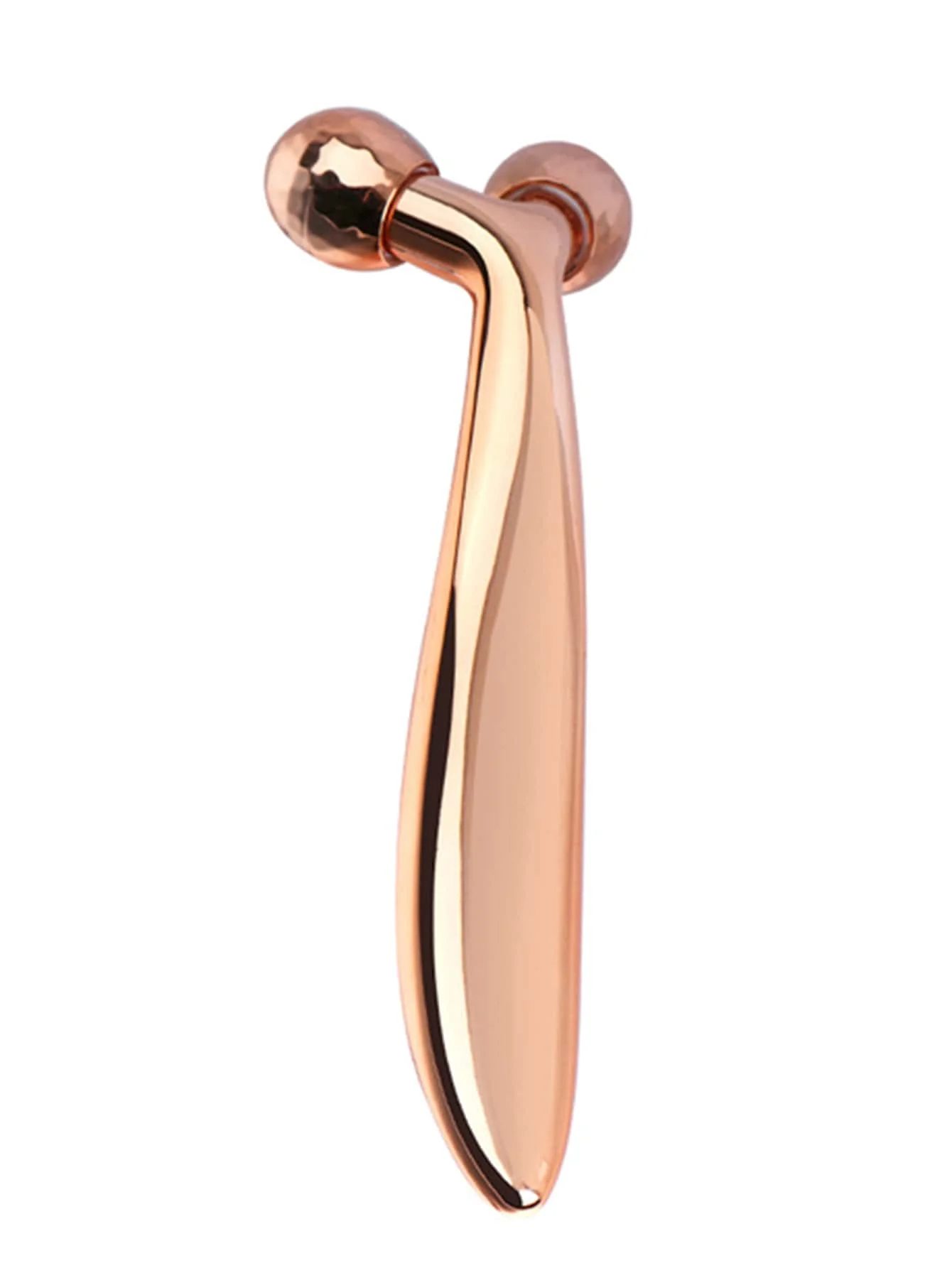 3D Roller Massager Facial Manual Rotating Massager Y-Shape Face Lifting Wrinkle Reducing Massager Body Relaxation Massage Tool