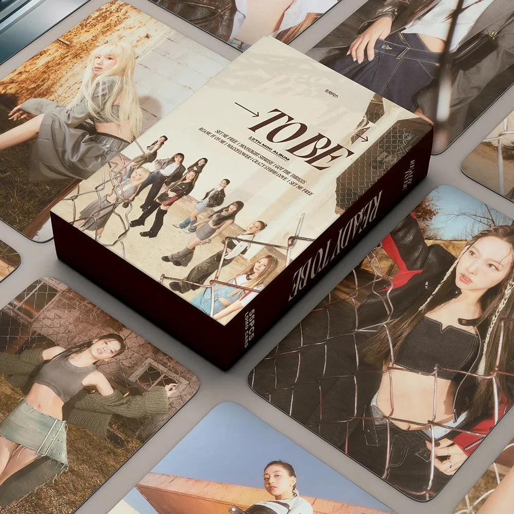 

55 шт./набор Kpop Two ITZY MAMAMOO IU Lomo Cards Новый фотоальбом The Feel высокое качество Photocard Card