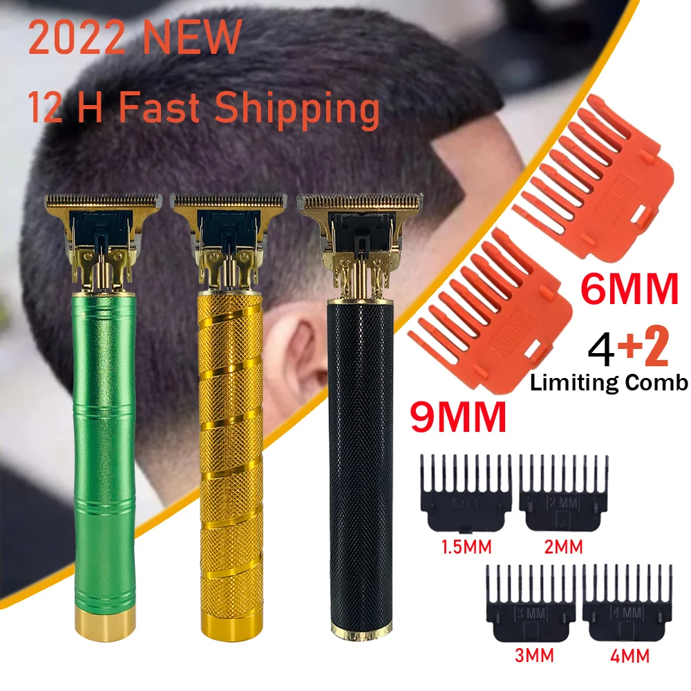 Vintage 9 Trimmer Professional Professional Hair Clipper Men T9