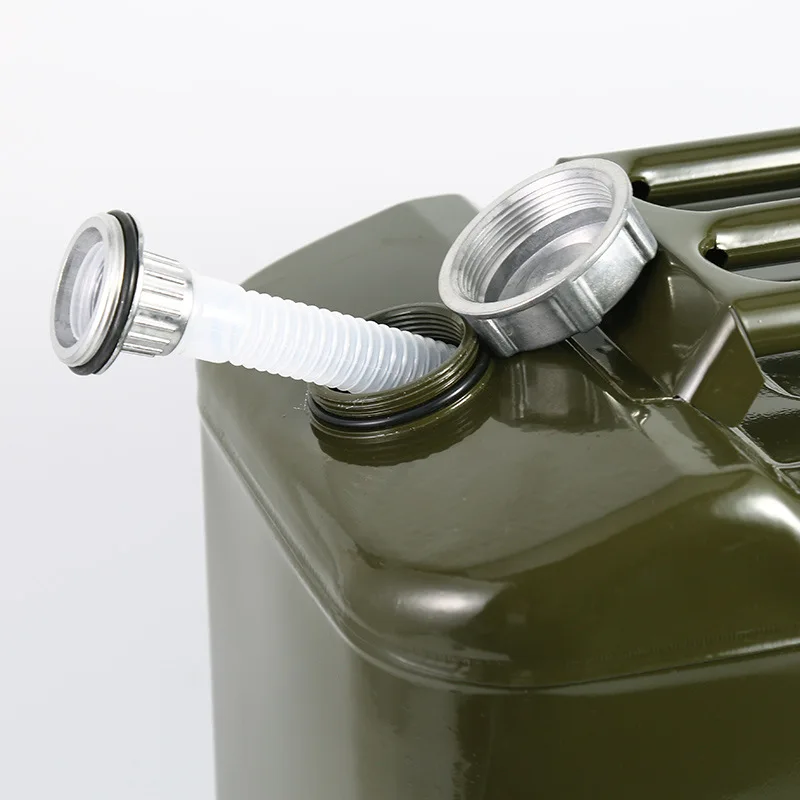 Car gasoline barrel diesel fuel tank car spare fuel tank 10 liters 20 liters thickened tin bucket