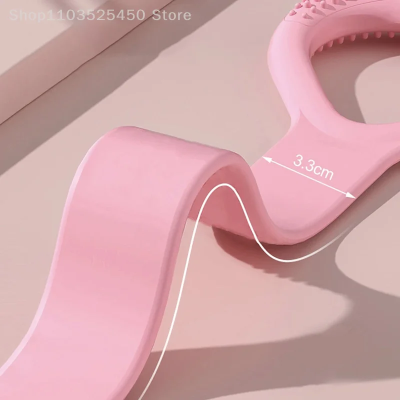 Yoga Fitness Elastic Rope Silicone Resistance Band for Arm Back Shoulder Exercise Gym Sports Straps Exercise Room fitness resistance band,fitness accessories
