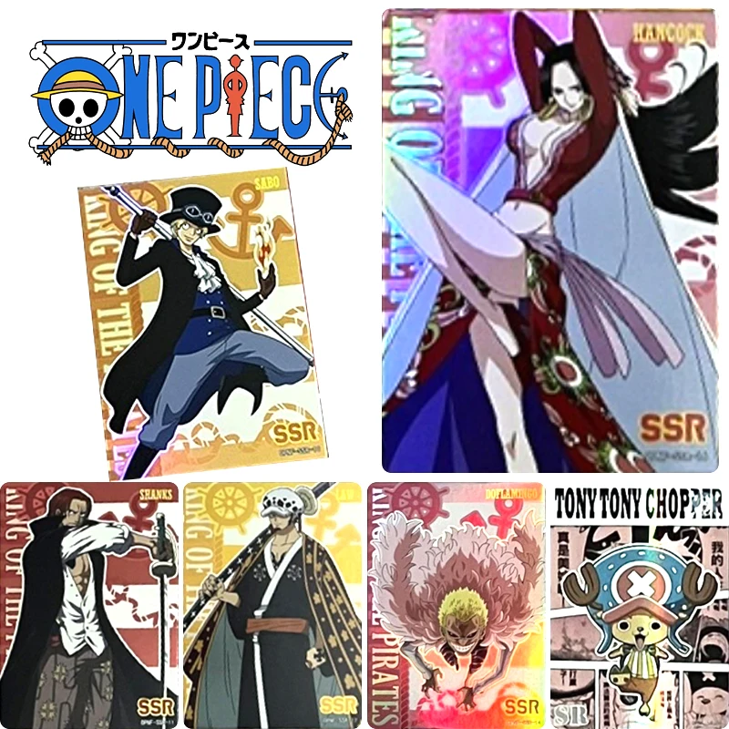 Craftsman Card One Piece Ssr Sr Card Monkey D. Rufy Roronoa Zoro Rare Collection Card Christmas Birthday Gift Game Toys