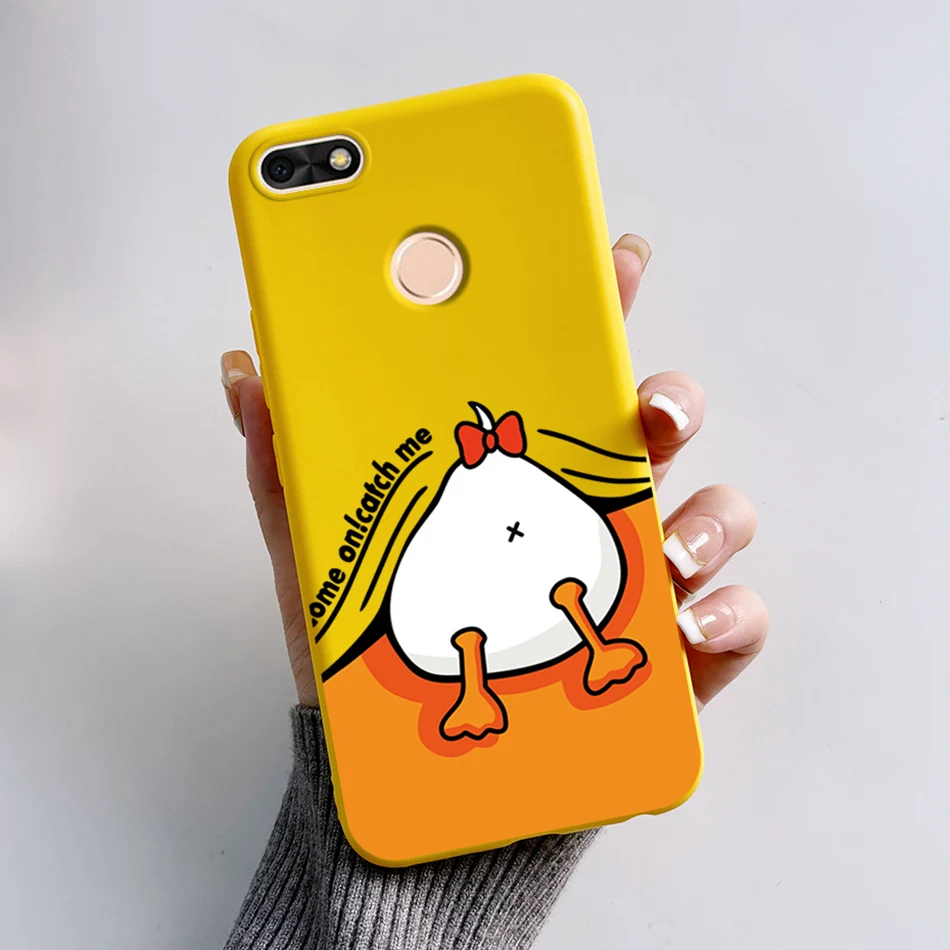 Cartoon Silicone Back Cover Case