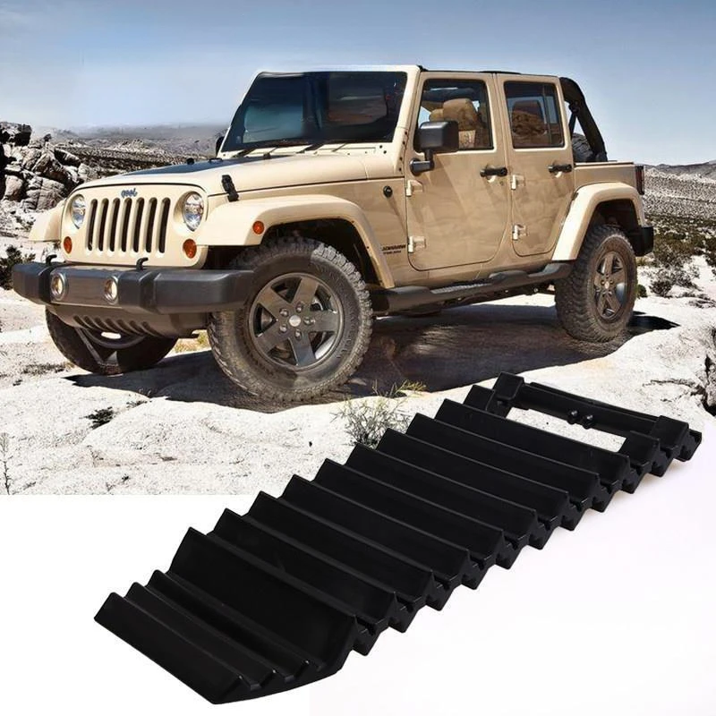 

2Pcs Multipurpose Car Anti-Skid Chains Sand Pass Tire pads Car Ice Scraper Snow Shovel Winter Tyre Wheel Nonslip Belt Pad