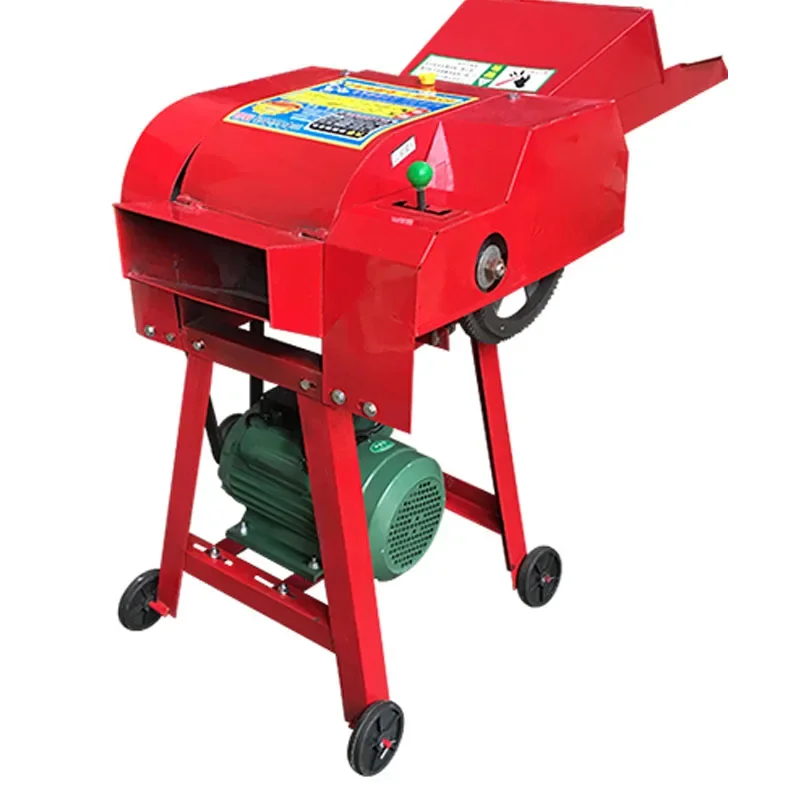 New Wet And Dry Dual-purpose Grass Cutter Small Grass Cutter Crusher Straw Feed Crusher Cattle And Sheep Household 220V
