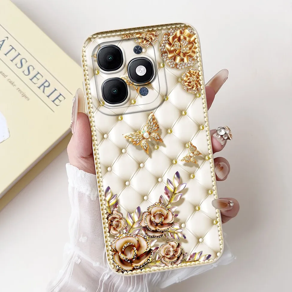 Silicone Luxury Cartoon Painted Shockproof Bumper Case - Fashionable and Durable Phone Cover