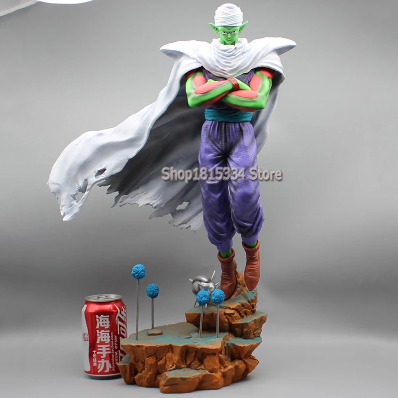 

Anime Piccolo Dragon Ball Figures Namek Cloak Piccolo Action Figures 53cm PVC Collection Statue Model Toys Ornamen Gifts