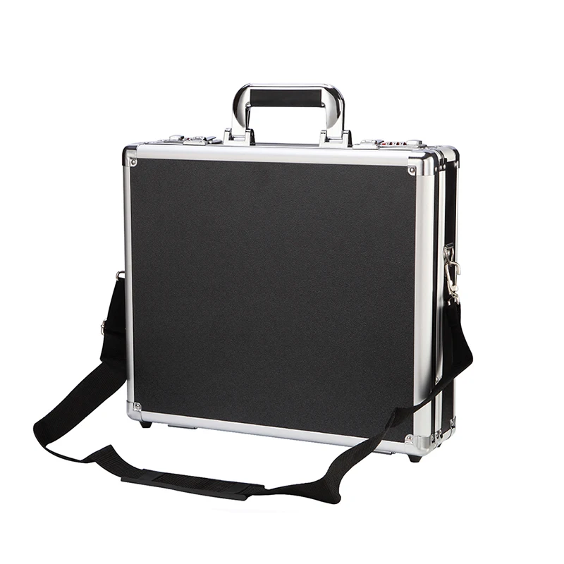 Portable Password Box With Lock Multifunctional Notebook Computer Aluminum Tool Case Household File Storage Suitcase 2