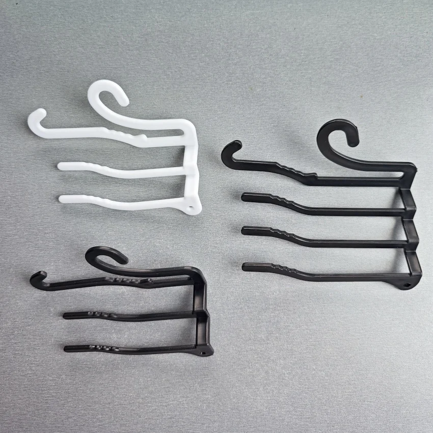 1팩 플라스틱 PP 포장 양말 디스플레이 후크 행거 특수 모양의 의류 액세서리
