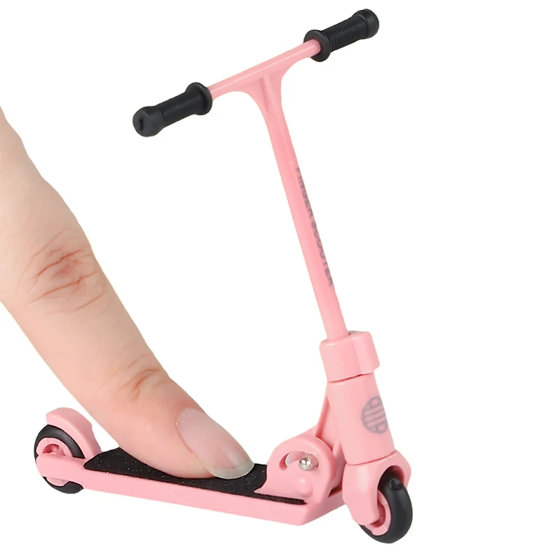 [JT]1개 어린이용 킥 스쿠터 핑거 BMX 접이식 T형 핑거 스쿠터 브레이크 포함 핑거 스케이트보드 재미있는 손가락 운동