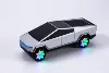 EONKO AN-A7 Tesla Cyber Pickup Car Shaped Bluetooth Speaker with TF USB FM AUX RGB Light Wireless Charging