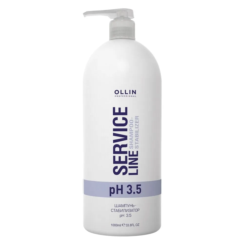 Шампунь для волос Ollin Professional Shampoo-Stabilizer pH 3.5 Шампунь-стабилизатор рН 3 5 | Красота и