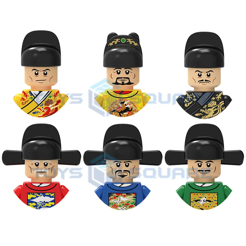 The Ancient Imperial Guard Emperor Senior Intermedio Junior Civil Modello Ufficiale Blocks Moc Bricks Set Regali Giocattoli Kt1094
