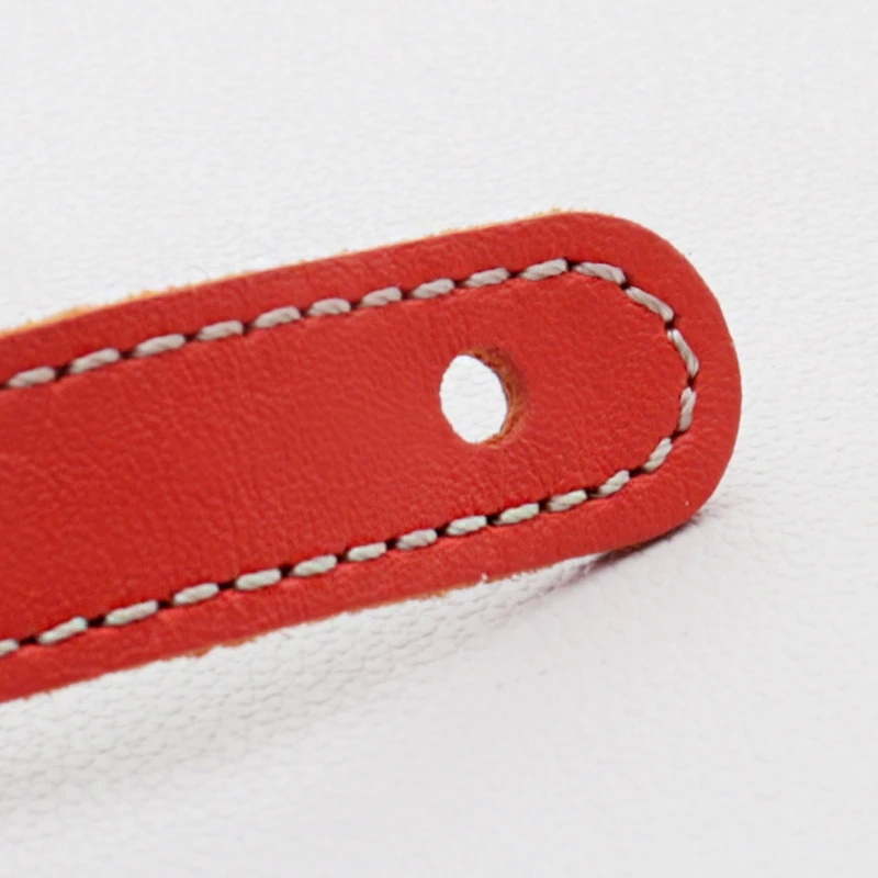LeatherLanyard 홀더가있는 키용 키 체인 링 금속 Keyfob 자동차 스타일링 Decora 