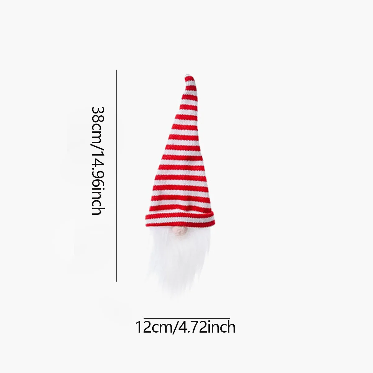 1pc, Knitted Christmas Gnome Wine Bottle Cover, Holiday Decor For Home, Christmas Supplies