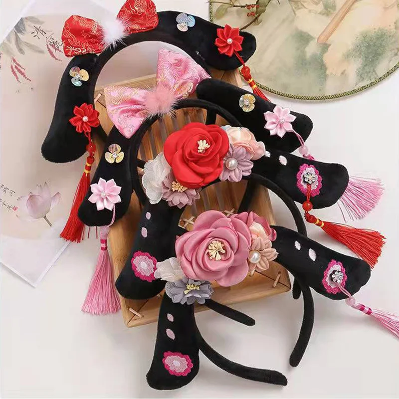 Diadema china antigua para el cabello, bandana de moda de estilo chino para la cabeza, bandana para el pelo de princesa para fiesta, 1 unidad - AliExpress