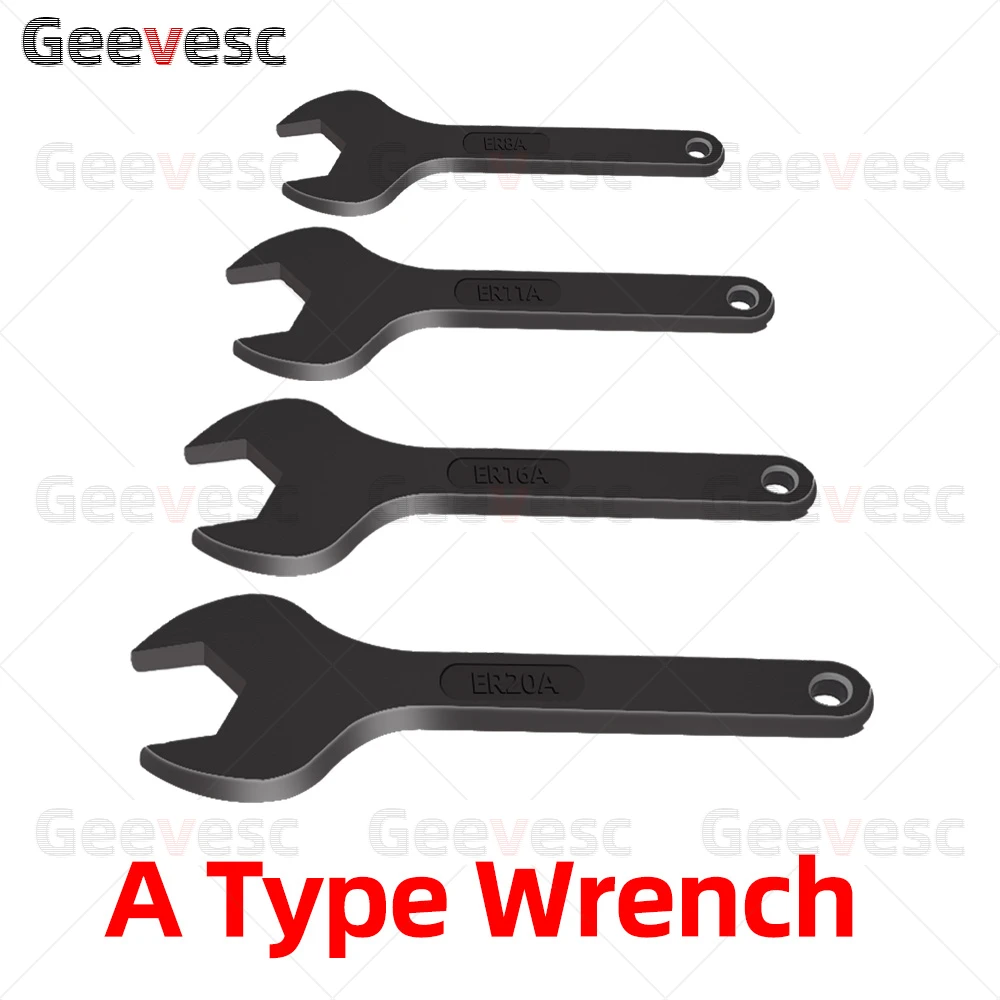 Wrench Nut Collet ER8 ER11 ER16 ER20 ER25 ER32 ER40 CNC Nuts ISO APU Drill Wrench