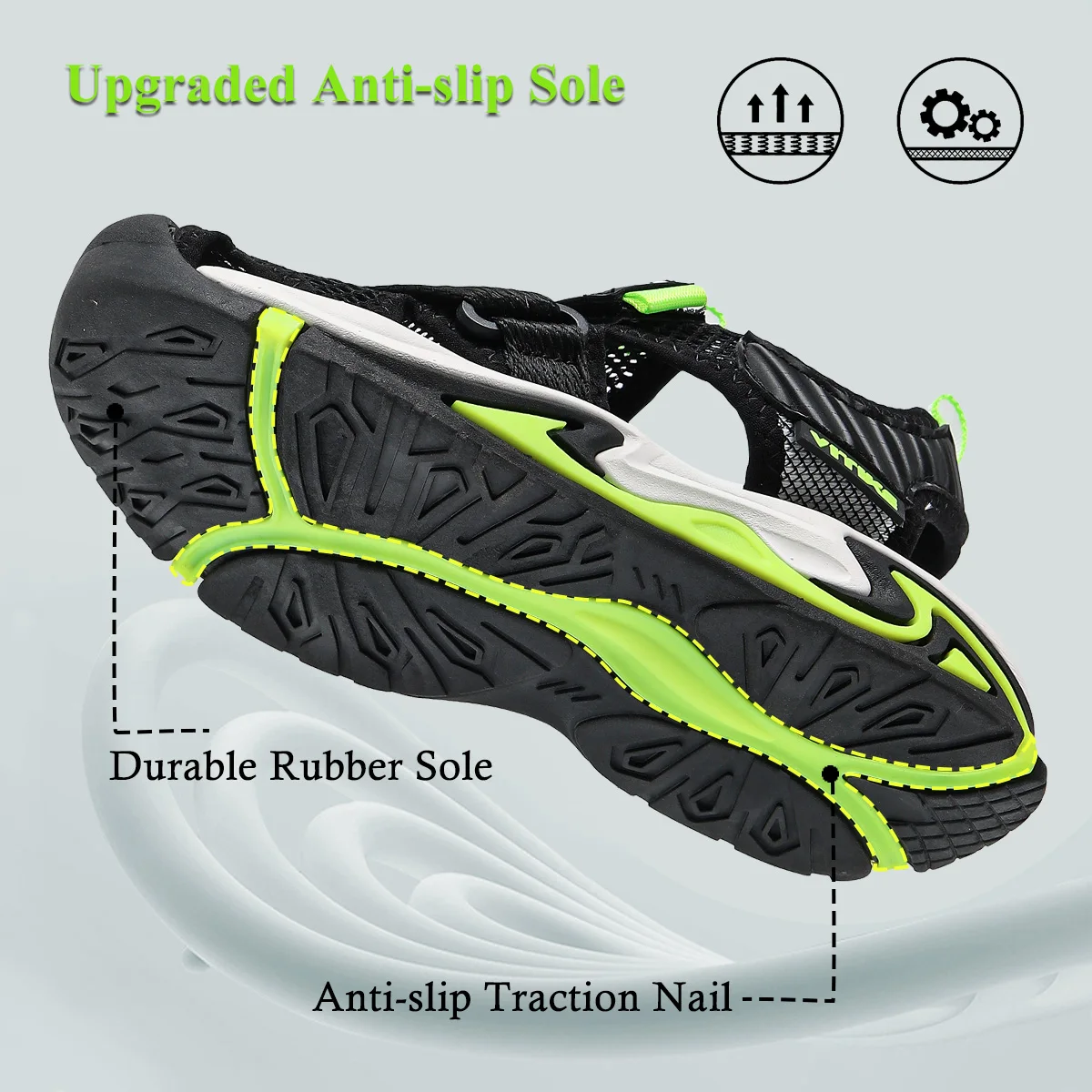 Kids Sandals Boys Girls Outdoor Hiking Sports Pool Beach Summer