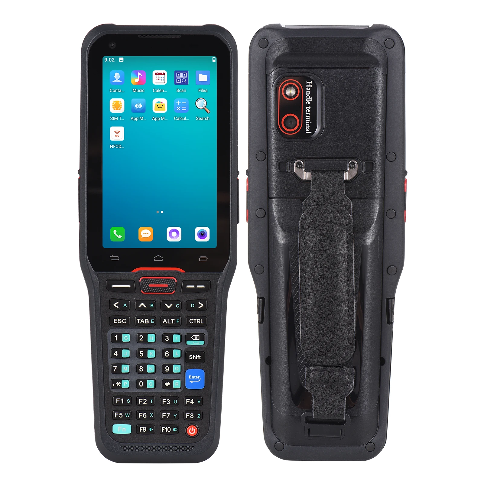 Android 10.0 1D Barcode Scanner Handheld Mobile Terminal PDA with Honeywell 5703 Scan Engine Support 1D/2D/QR Code Scaning