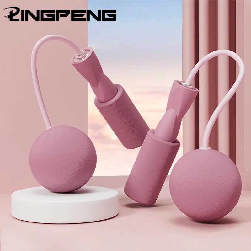 1pc Heavy Cordless Skipping Rope, Fitness Jump Rope With Big Ball, Suitable For Household Indoor Sports, Fat Burning