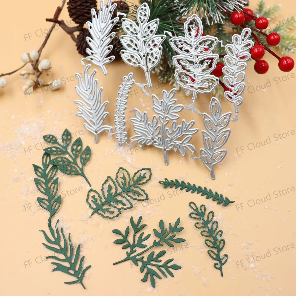 Quadrifoglio Flowe Metallo Fustelle Scrapbooking Per La Creazione Di Carte Fai Da Te Goffratura Tagli Album Carta Artigianale - Foto 6