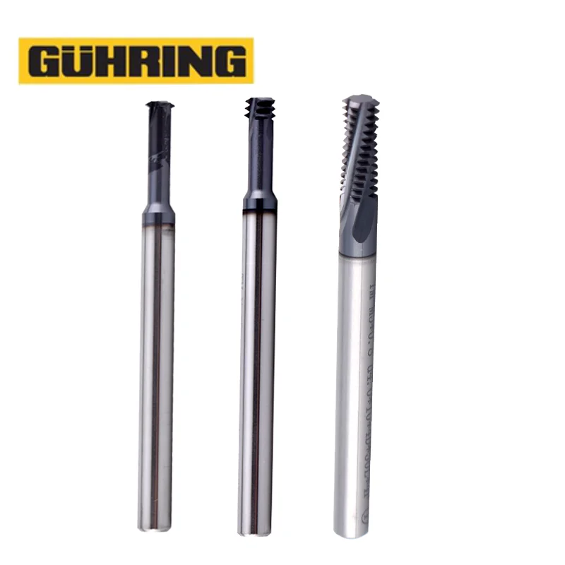 German Original GUHRING Solid Carbide Thread Milling Cutter M1 M2 M3 M4