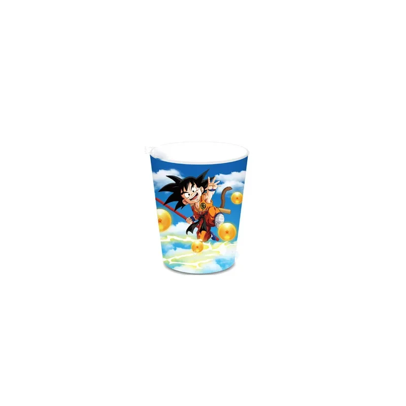 New 2024 Dragon Ball Z Goku Birthday Party Decoration Kid Shower Tableware Supplies Cup Tablecloth Balloon Cake Banners Backdrop