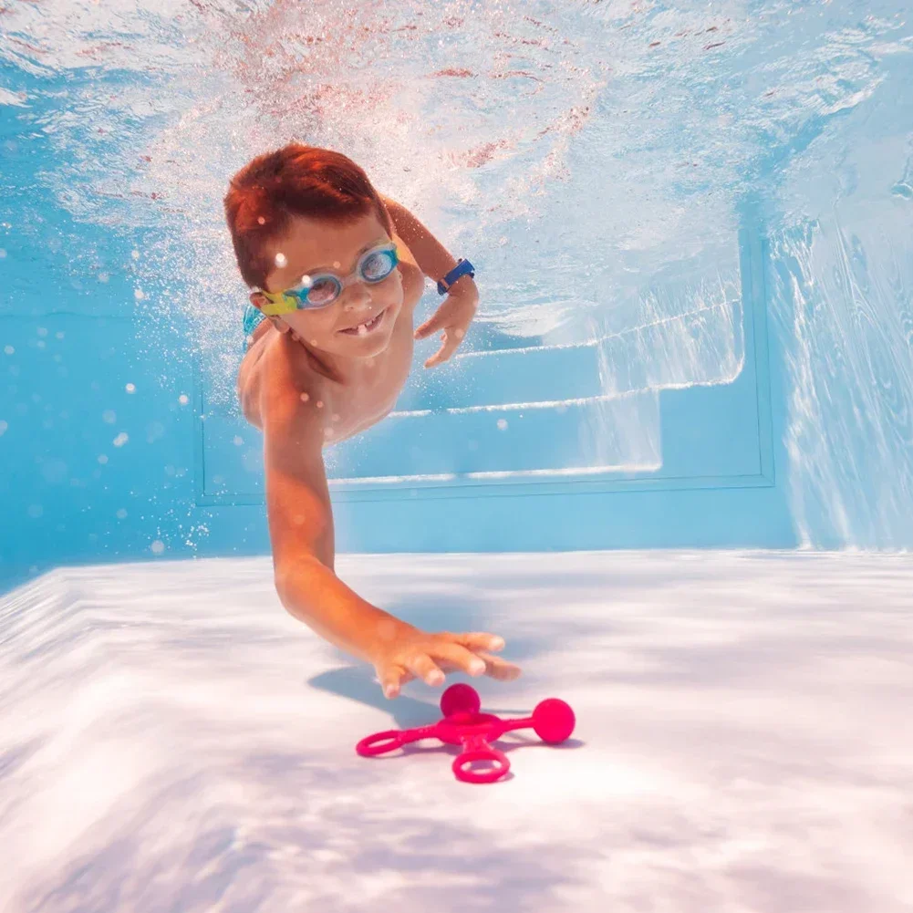 Water Sports Swim Thru Rings Diving Doors Seaweeds Swimming Pool Toys Octopus Dolphin for Summer Activities and Outdoor Games