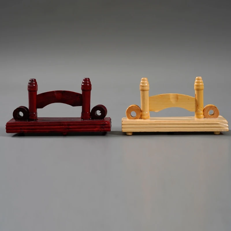 Chinese Style Hand Wood/Silk/Paper/Lace Folding Fan Stand Display Base Holder