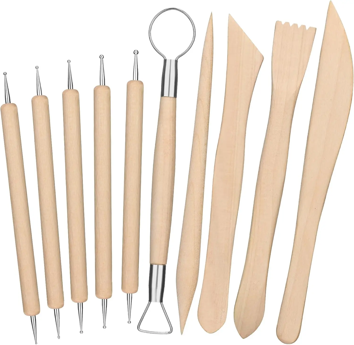 IMAZY 10 יחידות כלי חיתוך פולימר סט כלי עיצוב חיתוך דוטים למבוגרים מתחילים DIY אמנות דגמות חריטה