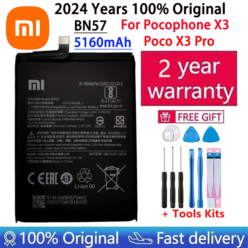 2024-High-Quality-Original-BN57-5160mAh-Phone-Battery-For-Xiaomi-Pocophone-X3-Poco-X3-Pro-Replacement.jpg