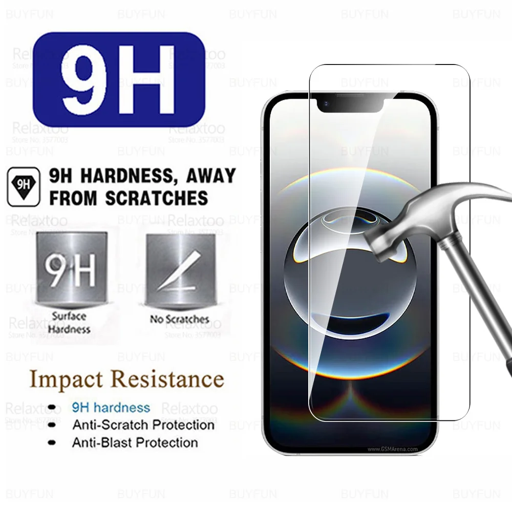 Premium Tempered Glass Screen Protector - 3-Pack