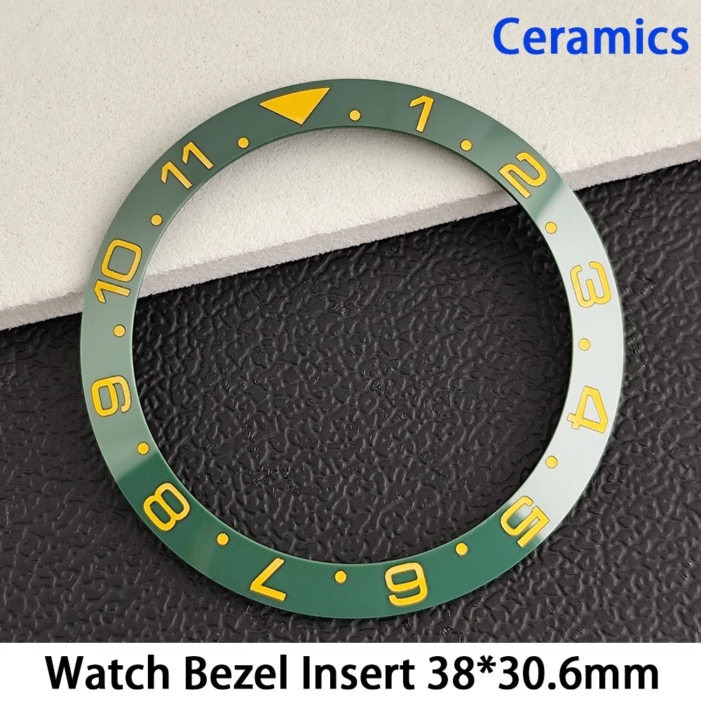Premium 38mm Sloping Aluminum-Ceramic Bezel Insert