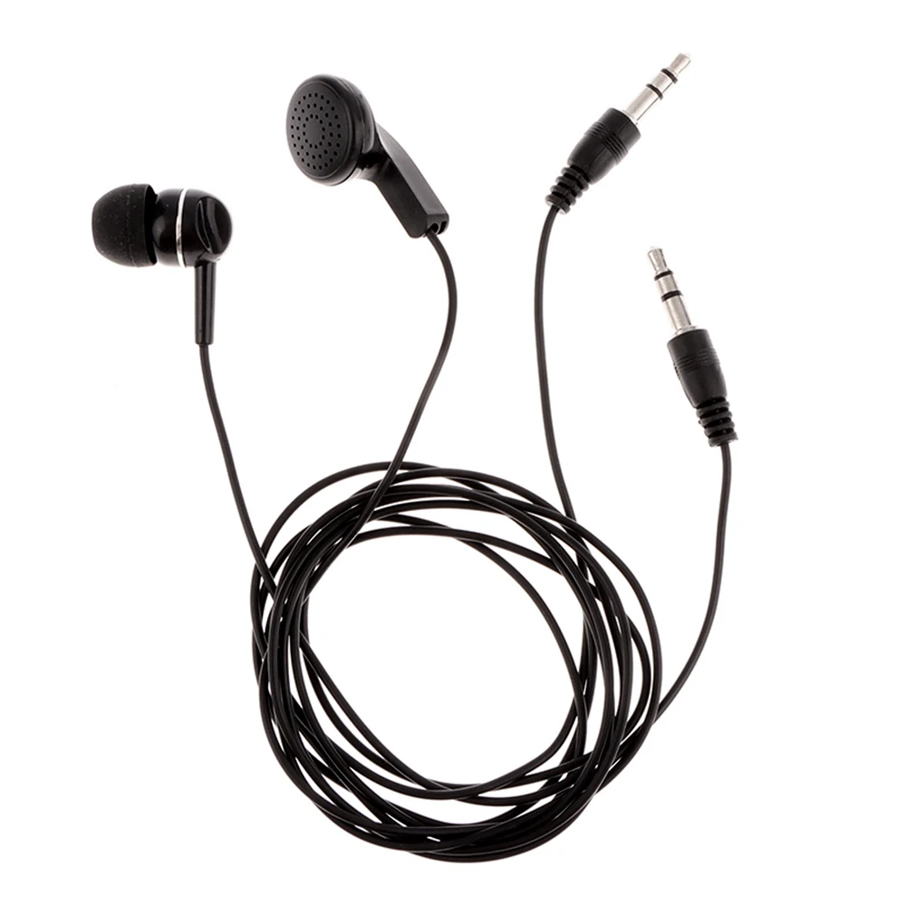 Single Side Earphone Mono Earbuds in Ear Noise Isolating Headphone 3.5mm Plug Reinforced Cord for Android Phone MP3 Players 4