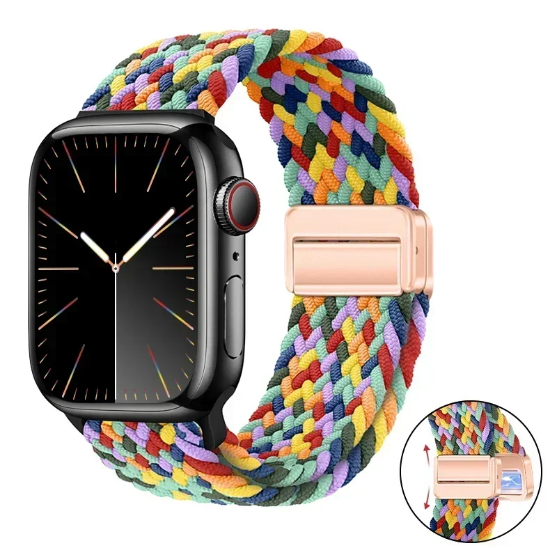 Magnetic Braided Nylon Loop Strap
