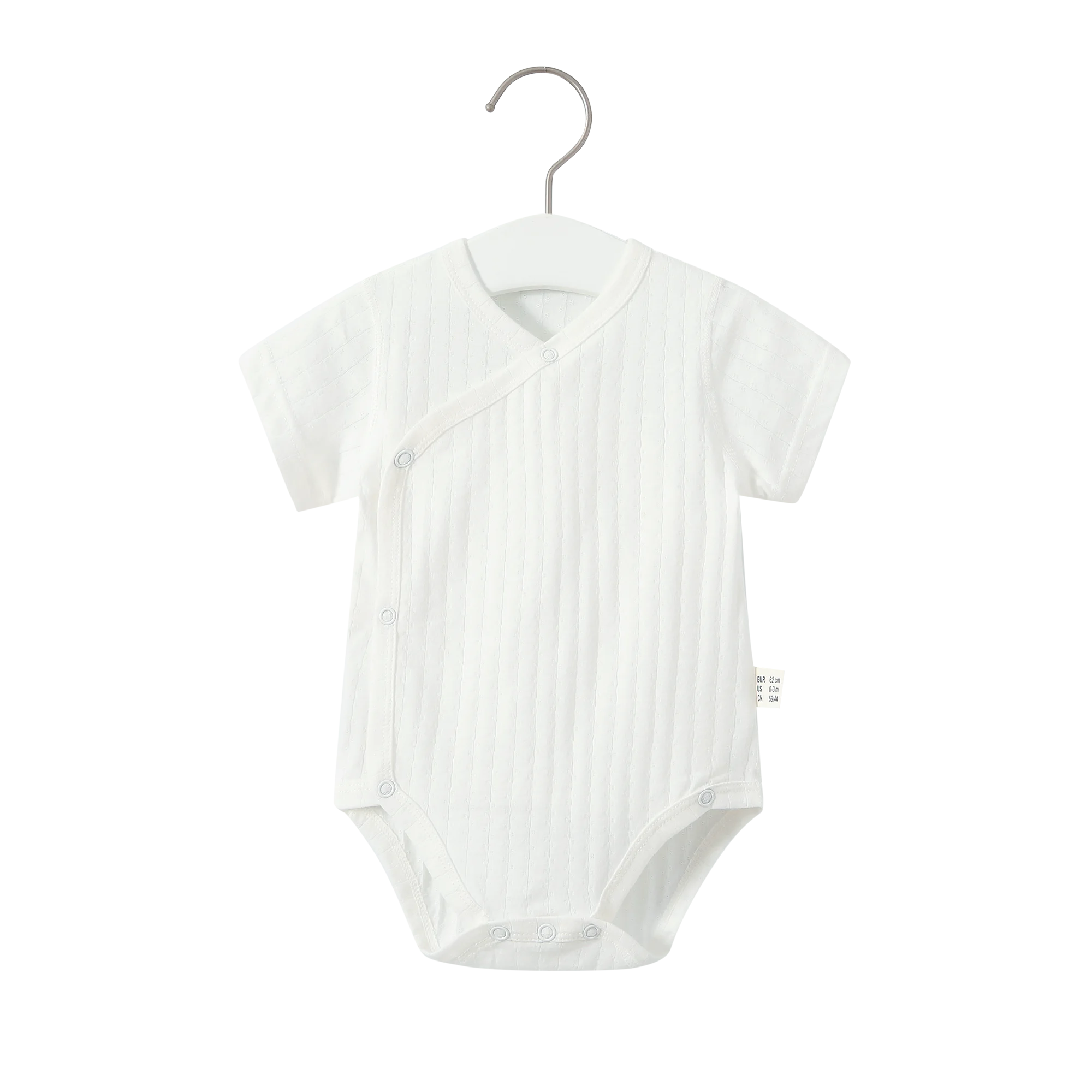 Breathable Fabric Summer Newborn Baby Girls Boys Romper 100% Cotton Short Sleeves Bodysuit Infant Baby Clothes 4