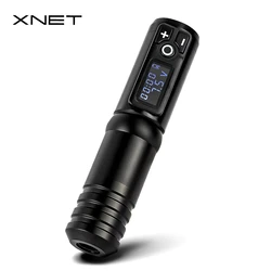 XNET Flash Wireless Tattoo Pen Machine Battery Portable Power Coreless Motor Digital LED Display Fast Charging Tattoo Equipment