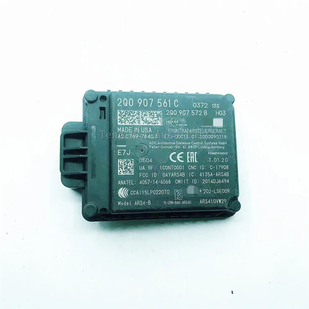 For Volkswagen Atlas cruise control radar distance sensors 2Q0907561C 2Q0907572B automotive control module