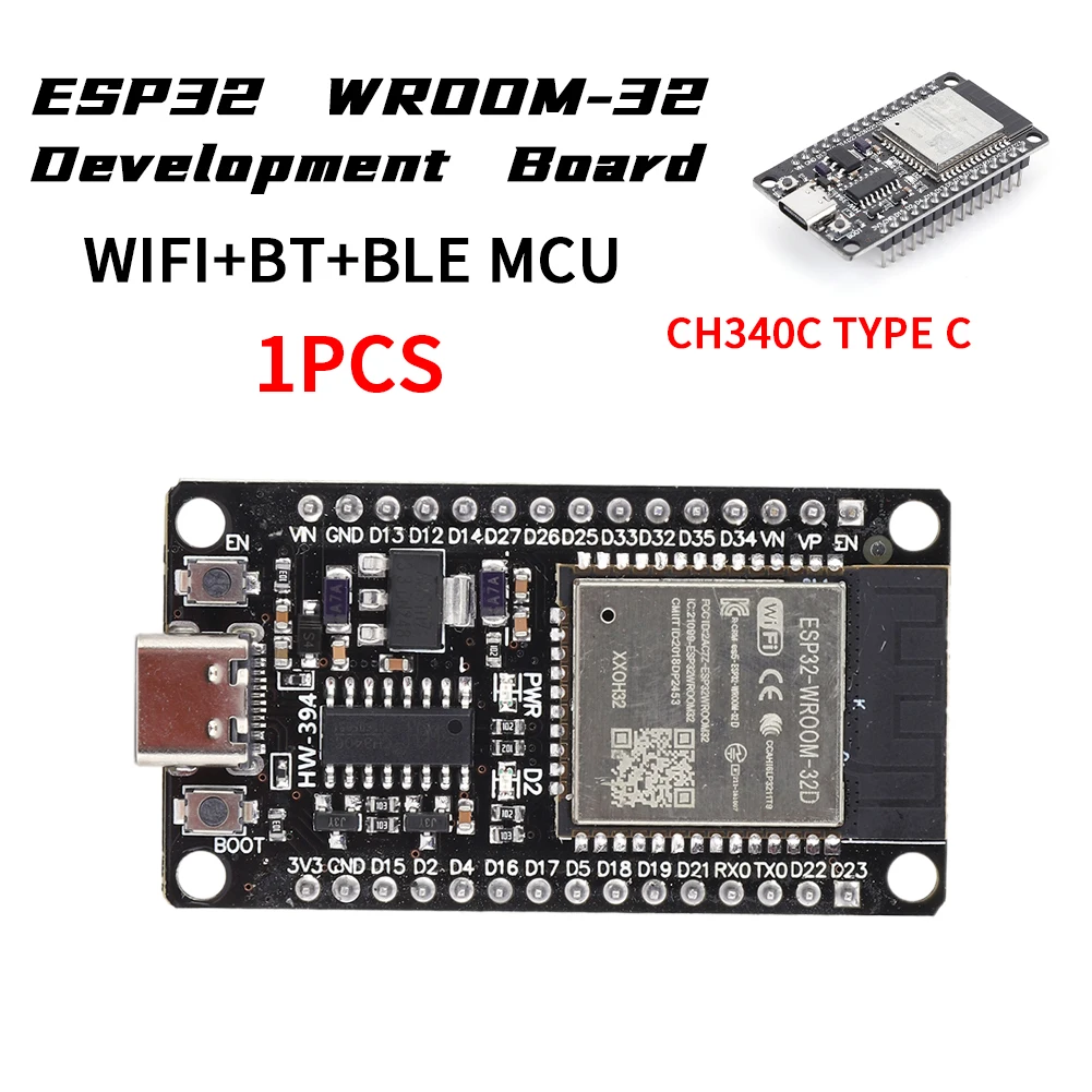 ตัวเลือกสินค้า บอร์ดพัฒนา ESP32 WiFi+Bluetooth สำหรับ IoT ใช้งานง่าย