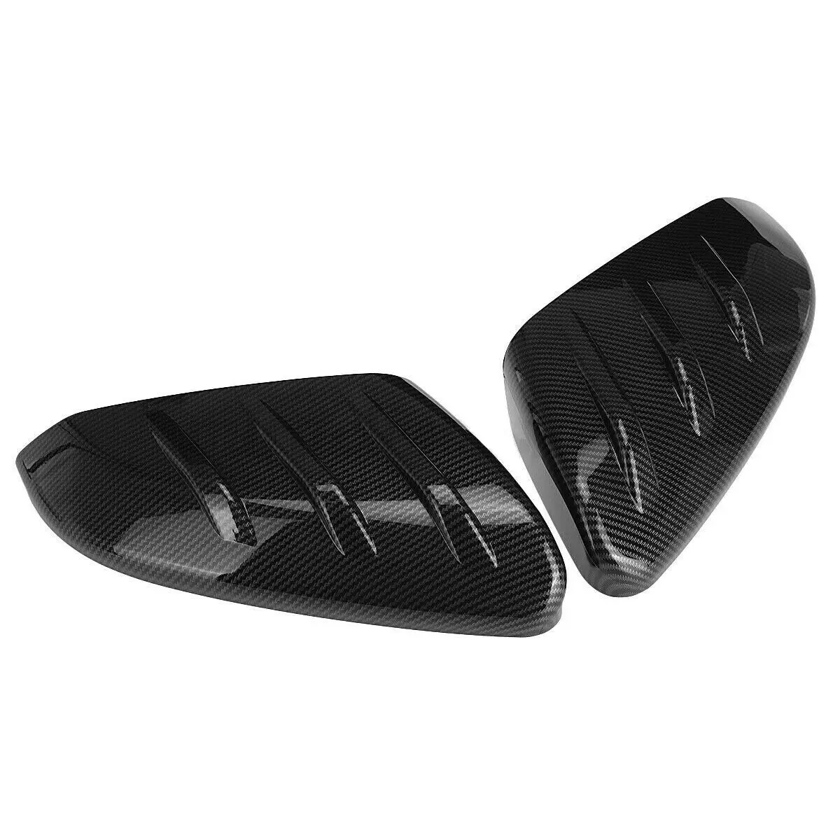 Rhyming Rearview Mirror Caps Wing Mirror Cover Fit For Honda Civic 10th 2016-2020 Type-R Hatchback Car Accessories Forged Fiber