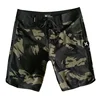 2024 NEW Elastic Quick Drying Fitness Training Muscle Men Beach Shorts Stripe Pattern Competition Surfing Printed Design Men 1