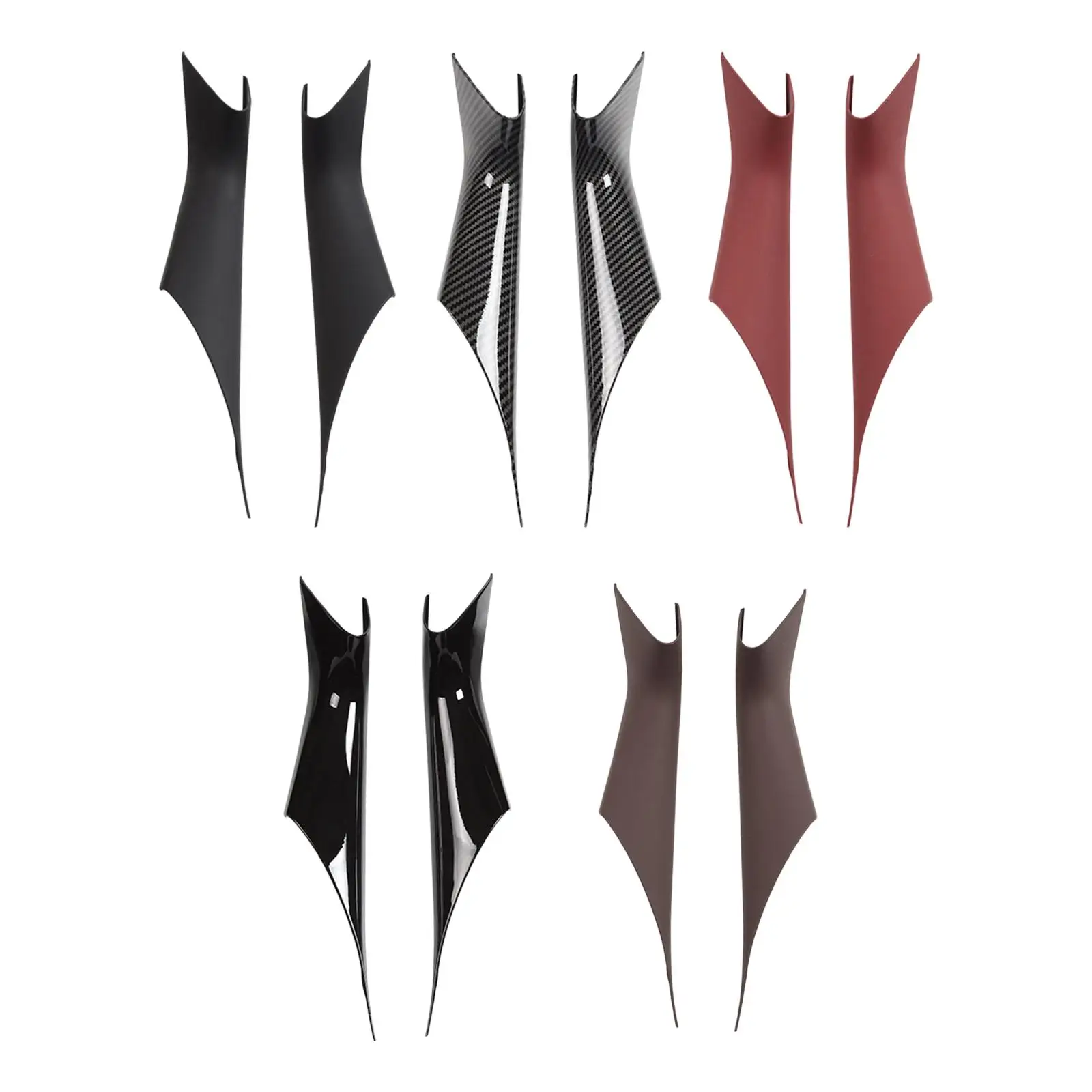 

Door Handle Covers Protective Anti Scratches Inner Door Handle Trims for 5 Series G30 G38