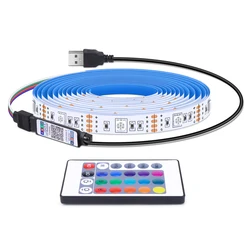 Vibrant RGB USB LED Light Strip with Bluetooth App Control - 4M 120LEDs