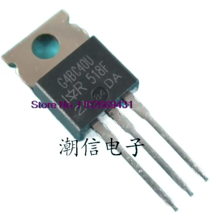 

5PCS/LOT G4BC40U IRG4BC40U 40A 600V Original, in stock. Power IC