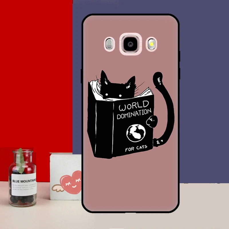 Black Cat Cartoon Cute Phone Case – Stylish and Protective Cover