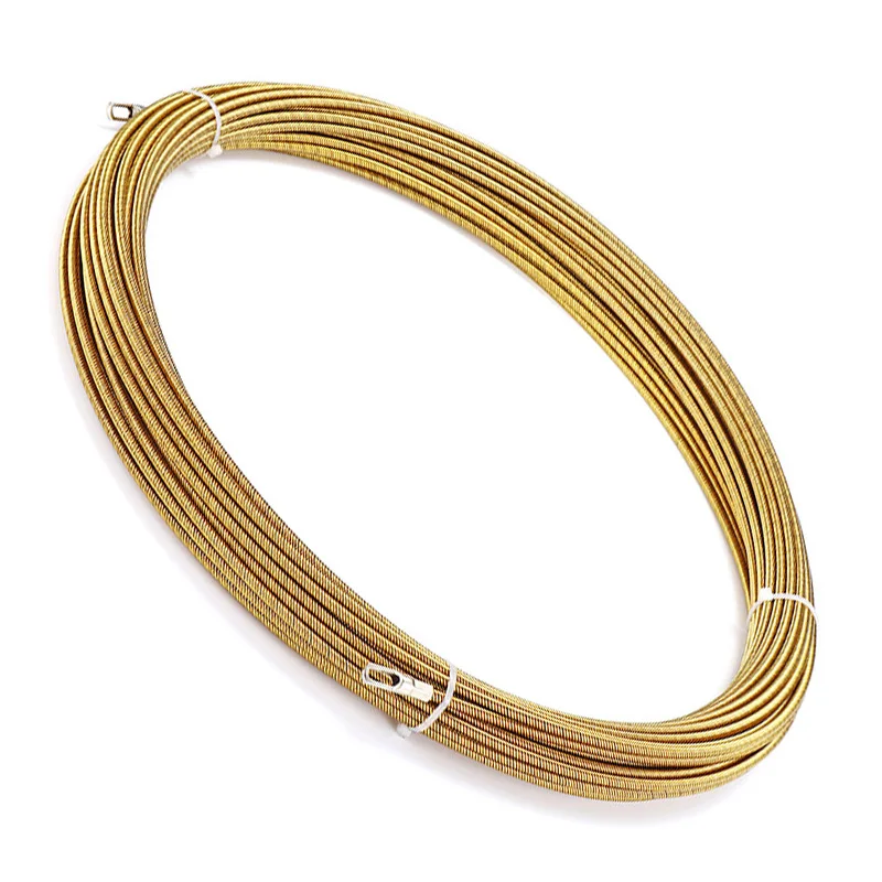 3mm 5-30M Cable Puller Fish Tape Reel Fiberglass Metal Wall Wire Conduit Tool for Telecom Electrical cable puller