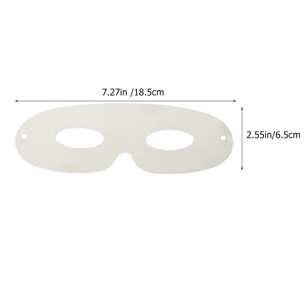 40 Sets DIY White Paper Pulp Masks Personality Blank Hand Painted Masks Carnival Party Cosplay Costume Masquerade Cosplay Props party masks masquerade mask