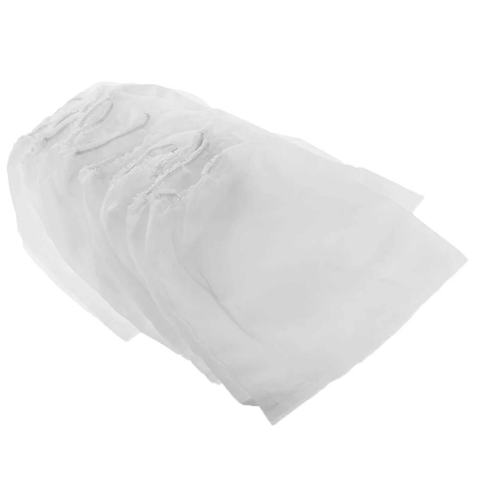 10Pcs White Non-woven Replacement Bags For Nail Art Dust Suction Collector High Quality Nails Arts Salon Tools